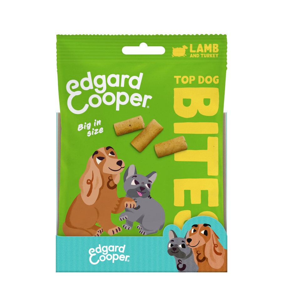 Edgard & Cooper Snacks Grandes de Borrego e Peru para cães , , large image number null